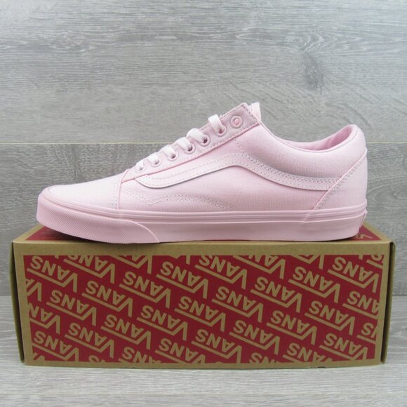 Vans Old Skool Pastel Mono Pink Men's Size 11 Sneakers NEW - Picture 3 of 13